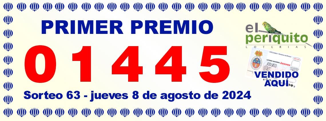 Premio de 8 de agosto de 2024